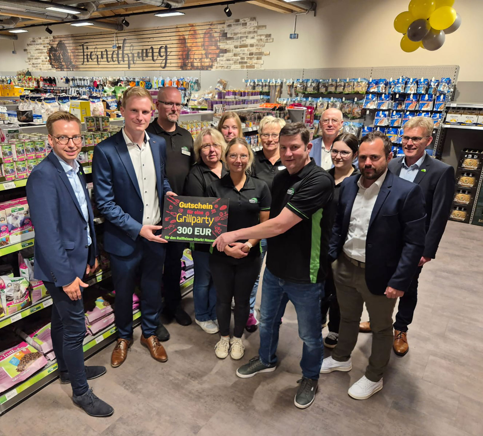 Raiffeisen-Markt Neuenburg – Das Team